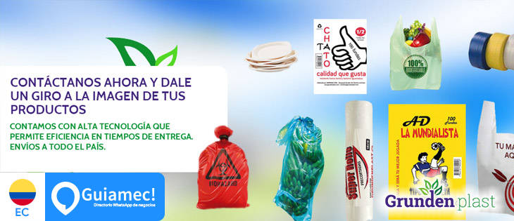 fundas plasticas personalizadas guayaquil
